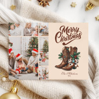 Western Bow & Boots Christmas 5 Photo