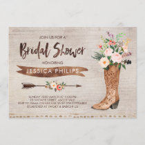 Western Bridal Shower Invitation