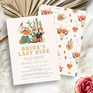 Western Bridal Shower Invitation
