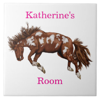 Western Bronco Room Ceramic Tile