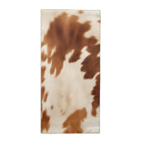 Western Brown Cream Cowhide