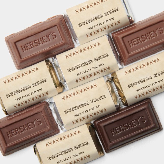 western brown promotional business candy gift hershey's miniatures (Assorted)
