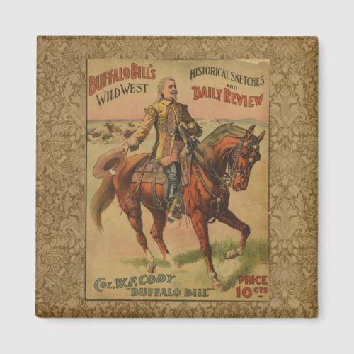 Western Buffalo Bill Wild West Magnet