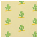 Western Cactus For Mutton Bustin Kids Fabric