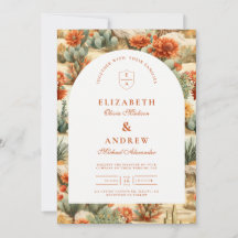 Western Cactus Garden Wedding