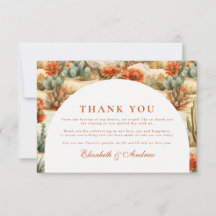 Western Cactus Garden Wedding