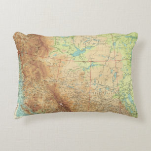 Western Canada Decorative Pillow