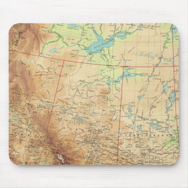 Western Canada Mouse Pad (Front)