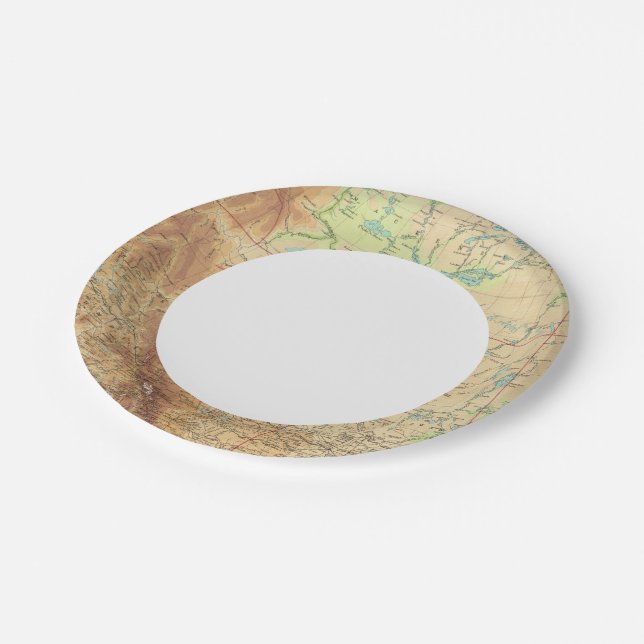 Western Canada Paper Plates (Angled)