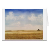 Western Canada Prairies - WATERCOLOR (Front Horizontal)