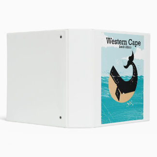 Western Cape South Africa 3 Ring Binder