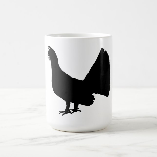 Western capercaillie coffee mug (Center)