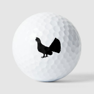 Western capercaillie golf balls