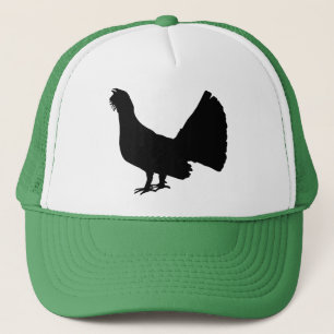 Western capercaillie trucker hat