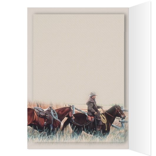 Western Card (Inside (Left))