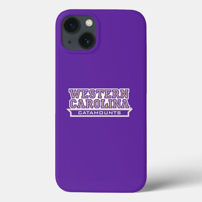 Western Carolina | Catamounts Case-Mate iPhone Case (Back)