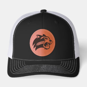 Western Carolina Catamounts Leather Patch Hat