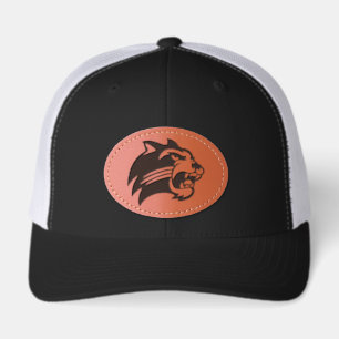 Western Carolina Catamounts Leather Patch Hat