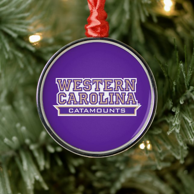 Western Carolina | Catamounts Metal Ornament (Tree)