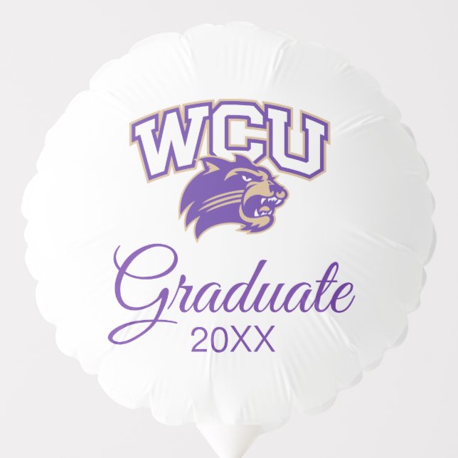 Western Carolina Graduation Balloon (Front)