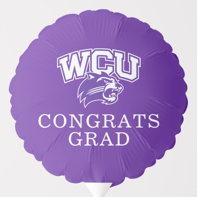 Western Carolina Graduation Balloon (Front)
