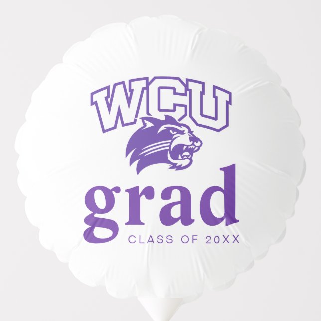 Western Carolina Graduation Balloon (Front)