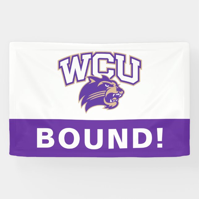 Western Carolina Graduation Banner (Horizontal)