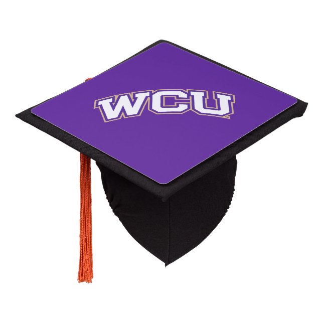 Western Carolina Graduation Cap Topper (Angled)