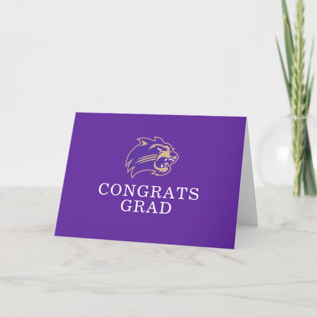 Western Carolina Graduation Card (Front)