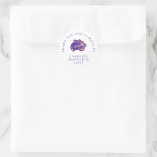 Western Carolina Graduation Classic Round Sticker