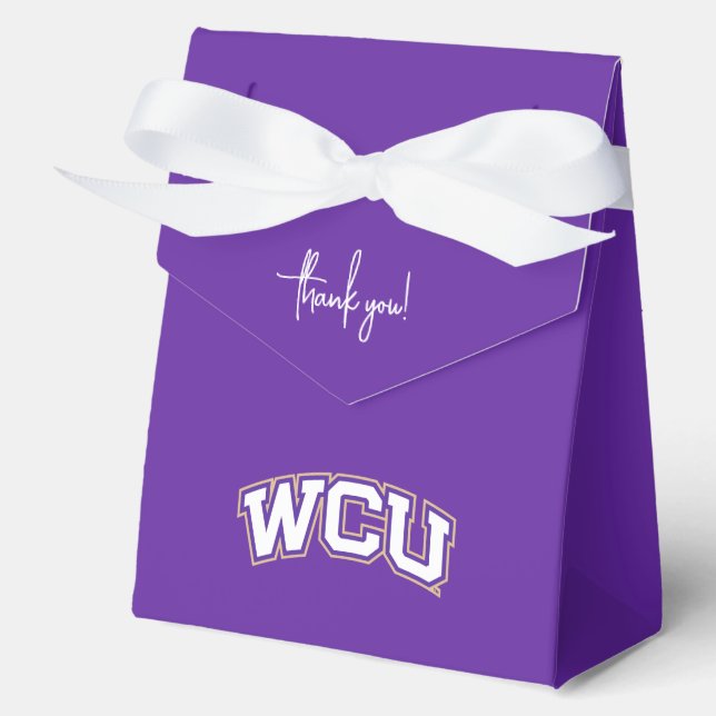 Western Carolina Graduation Favor Boxes (Front)