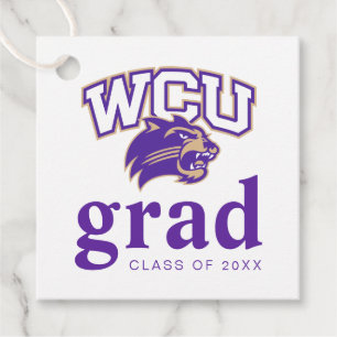 Western Carolina Graduation Favor Tags