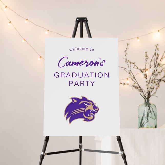 Western Carolina Graduation Foam Board (In Situ (Stand))