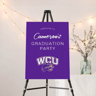 Western Carolina Graduation Foam Board