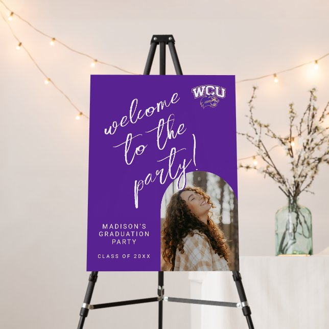 Western Carolina Graduation Foam Board (In Situ (Stand))