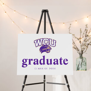 Western Carolina Graduation Foam Board