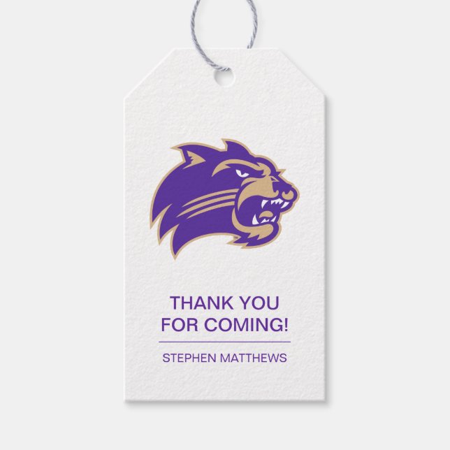Western Carolina Graduation Gift Tags (Front)