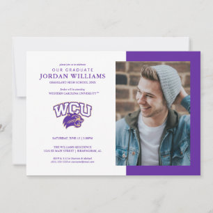 Western Carolina Graduation Invitation