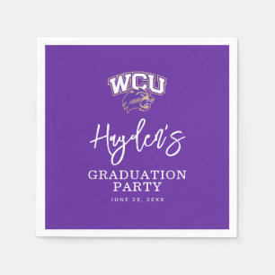 Western Carolina Graduation Napkins