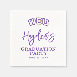 Western Carolina Graduation Napkins