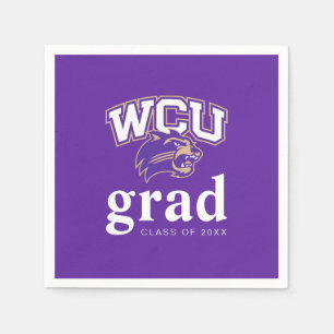 Western Carolina Graduation Napkins