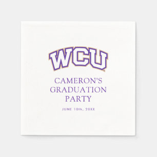Western Carolina Graduation Napkins