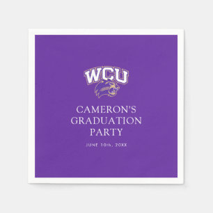 Western Carolina Graduation Napkins