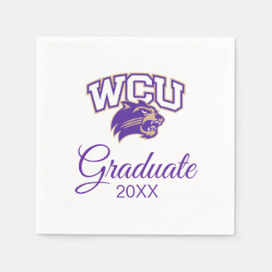 Western Carolina Graduation Napkins