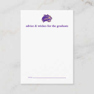 Western Carolina Graduation Note Card