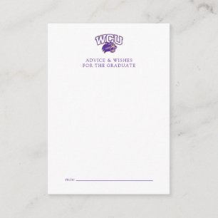 Western Carolina Graduation Note Card