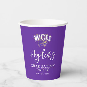 Western Carolina Graduation Paper Cups
