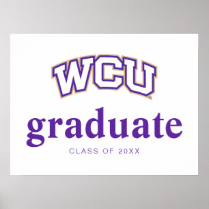 Western Carolina Graduation Poster