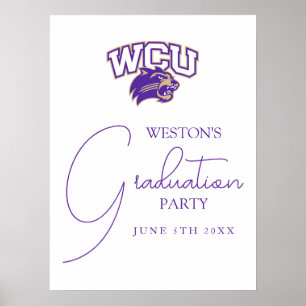 Western Carolina Graduation Poster