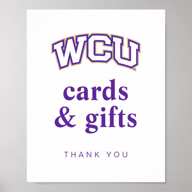 Western Carolina Graduation Poster (Front)